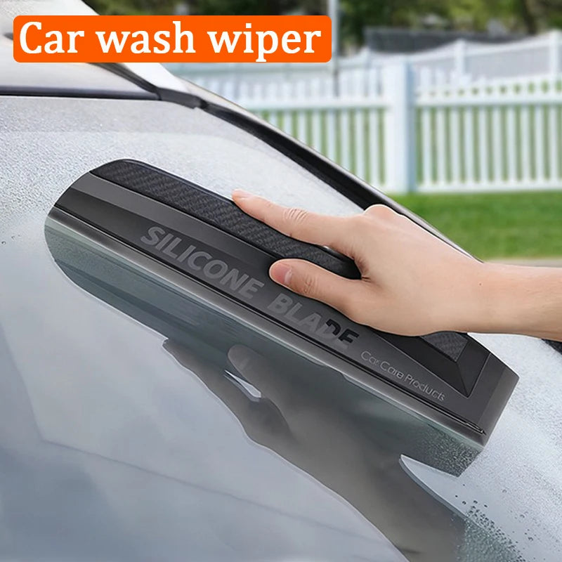 Flexible Silicone Car Water Squeegee – Scratch-Conscious Drying Blade