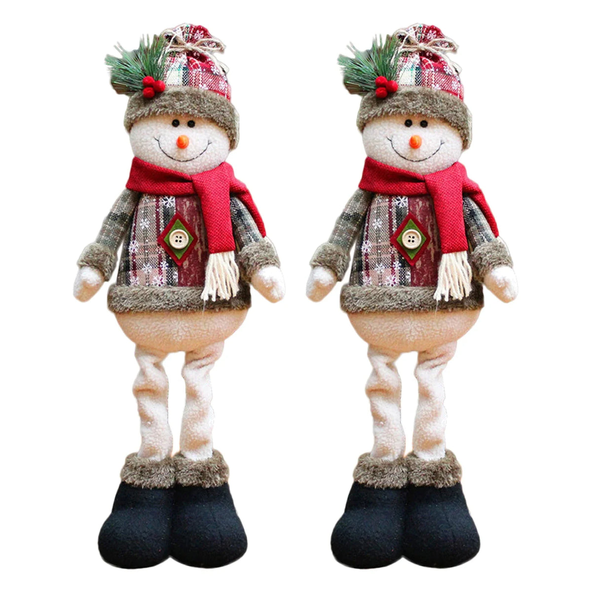 Christmas Santa, Snowman & Reindeer Shelf Sitter