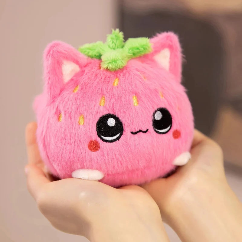 Kawaii Strawberry Cat Plushie