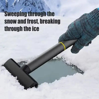 Stainless Steel Car Ice Scraper – Windshield Snow & Ice Removal