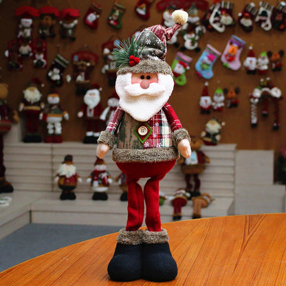 Christmas Santa, Snowman & Reindeer Shelf Sitter