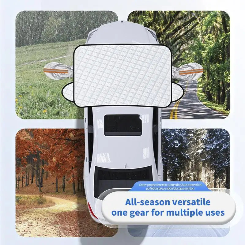 Waterproof Windshield Snow & Sun Cover – 100% Polyester