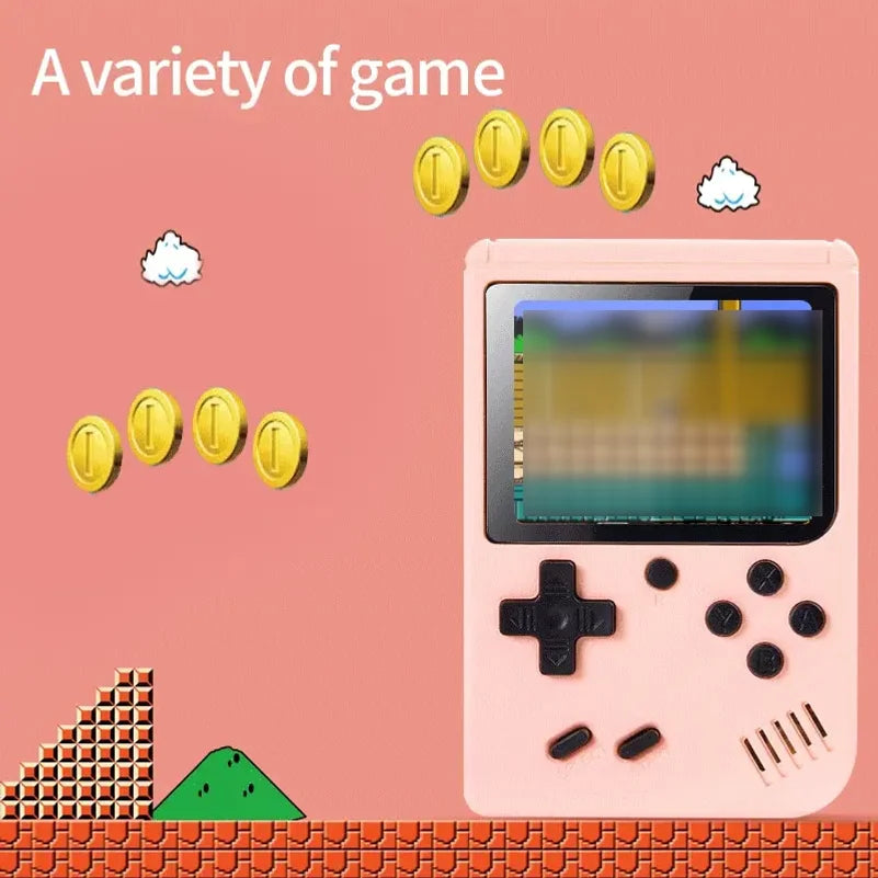 Mini Retro Handheld Game Console – 2.4" Screen, 400 Games