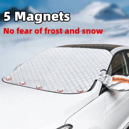 Waterproof Windshield Snow & Sun Cover – 100% Polyester
