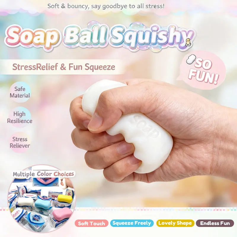 Soft Soap Squishy – Moldable Slow-Rebound Fidget