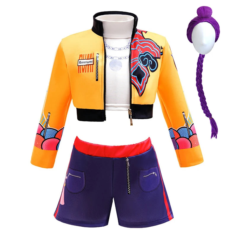 Girls Hip-Hop & Jazz Dance Costume Sets