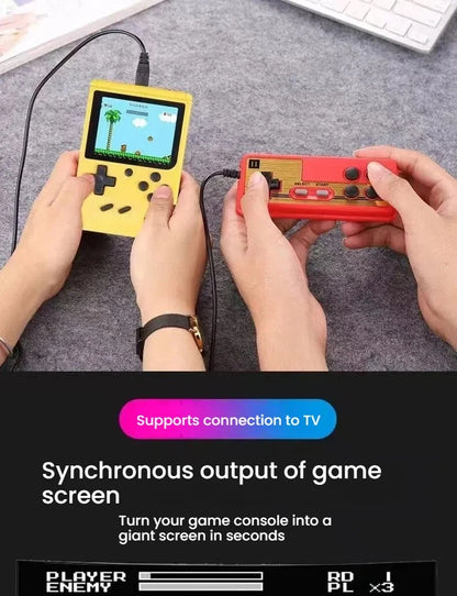 Retro Handheld Game Console – 400 Games & TV Connection
